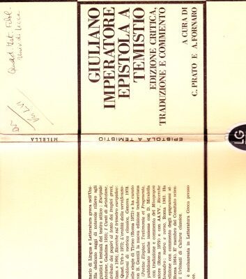خرید و دانلود نسخه کامل کتاب Epistola a Temistio. Edizione critica, traduzione e commento