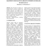 خرید و دانلود نسخه کامل کتاب Equipment for Magneto-Abrasive Finishing of Roller Bearing Balls