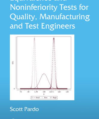 خرید و دانلود نسخه کامل کتاب Equivalence and noninferiority tests for quality, manufacturing and test engineers