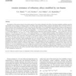 خرید و دانلود نسخه کامل کتاب Erosion resistance of refractory alloys modified by ion beams