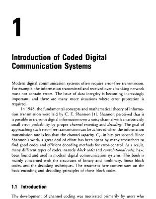 خرید و دانلود نسخه کامل کتاب Error-Control Block Codes for Communications Engineers