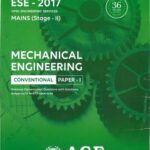 خرید و دانلود نسخه کامل کتاب ESE(Mains)-Mechanical Engineering: Volume 1