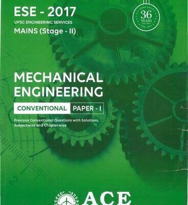خرید و دانلود نسخه کامل کتاب ESE(Mains)-Mechanical Engineering: Volume 1