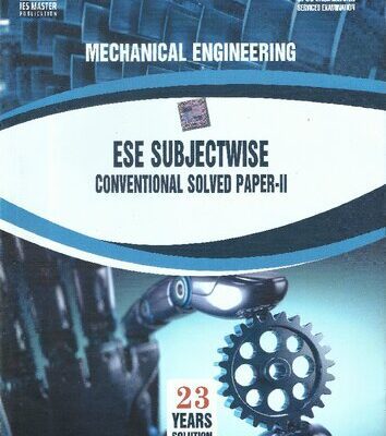 خرید و دانلود نسخه کامل کتاب ESE(Mains)-Mechanical Engineering: Volume 2