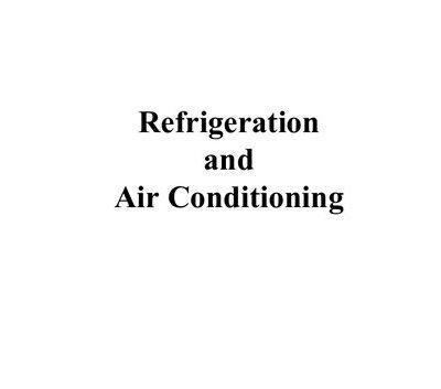 خرید و دانلود نسخه کامل کتاب ESE(Mechanical Engineering): Refrigeration and Air Conditioning
