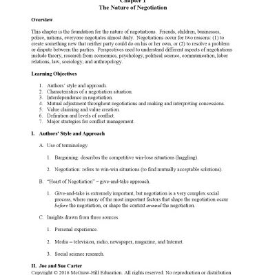خرید و دانلود نسخه کامل کتاب Essentials of Negotiation – Solutions Manual for sixth edition