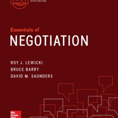 خرید و دانلود نسخه کامل کتاب Essentials of Negotiation