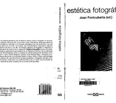 خرید و دانلود نسخه کامل کتاب Estética fotográfica