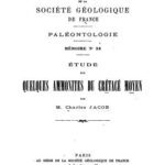 خرید و دانلود نسخه کامل کتاب Etude sur quelques ammonites du Crétacé Moyen