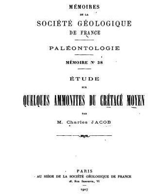 خرید و دانلود نسخه کامل کتاب Etude sur quelques ammonites du Crétacé Moyen