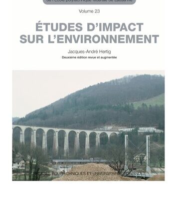 خرید و دانلود نسخه کامل کتاب Etudes d’impact sur l’environnement (TGC volume 23)