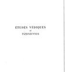 خرید و دانلود نسخه کامل کتاب Etudes védiques et pāṇinéennes