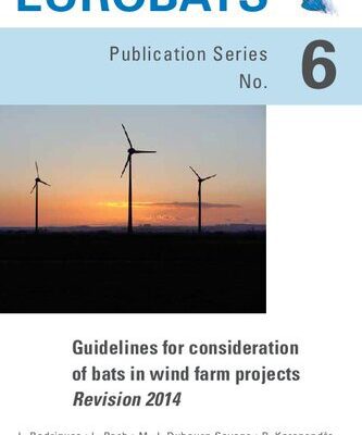 خرید و دانلود نسخه کامل کتاب EUROBATS 6. Guidelines for consideration of bats in wind farm projects. Revision 2014