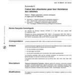 خرید و دانلود نسخه کامل کتاب Eurocode 8 Calcul des structures pour leur résistance aux séismes Partie 1 : Règles générales, actions sismiques et règles pour les bâtiments