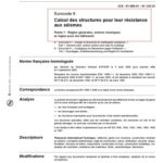خرید و دانلود نسخه کامل کتاب Eurocode 8 Calcul des structures pour leur résistance aux séismes Partie 1 : Règles générales, actions sismiques et règles pour les bâtiments