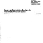 خرید و دانلود نسخه کامل کتاب European Foundation Design for Seasonlly Frosen Ground, US Army Corps of Engineers