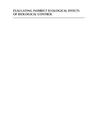 خرید و دانلود نسخه کامل کتاب Evaluating Indirect Ecological Effects of Biological Control