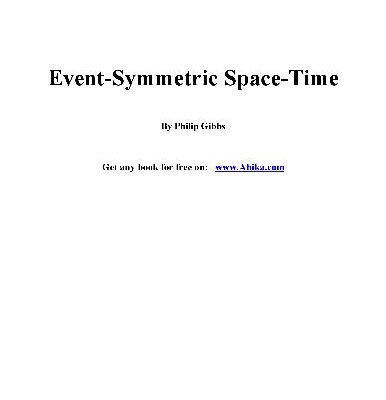 خرید و دانلود نسخه کامل کتاب Event-Symmetric Space-Time