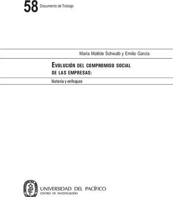 خرید و دانلود نسخه کامل کتاب Evolución del compromiso social de las empresas: historia y enfoques
