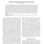 خرید و دانلود نسخه کامل کتاب Evolution of Glyphosate-Resistant Crop Technology