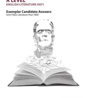 خرید و دانلود نسخه کامل کتاب Exemplar Candidate Answers. Unit F662 Literature Post-1900