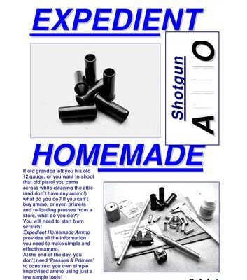 خرید و دانلود نسخه کامل کتاب Expedient Homemade Shotgun Ammo