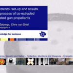 خرید و دانلود نسخه کامل کتاب Experimental set-up and results of the process of co-extruded perforated gun propellants