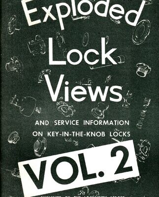 خرید و دانلود نسخه کامل کتاب Exploded Lock Views Volume 2 – No. 724