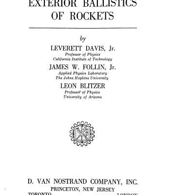 خرید و دانلود نسخه کامل کتاب Exterior Ballistics of Rockets