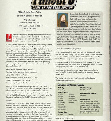 خرید و دانلود نسخه کامل کتاب Fallout 3: Game of the Year Edition – Official Game Guide
