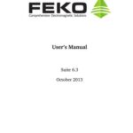 خرید و دانلود نسخه کامل کتاب FEKO. User’s Manual