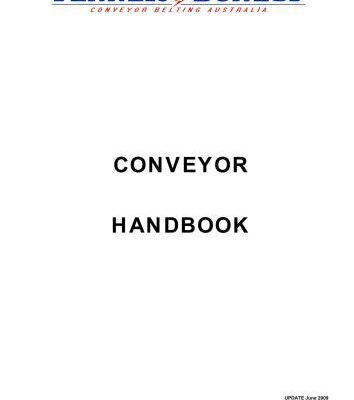 خرید و دانلود نسخه کامل کتاب Fenner-Dunlop Conveyor handbook