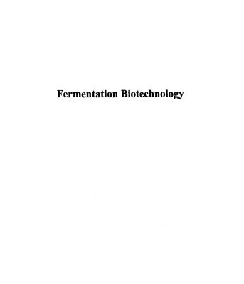خرید و دانلود نسخه کامل کتاب Fermentation Biotechnology