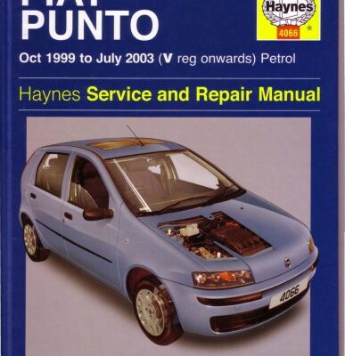 خرید و دانلود نسخه کامل کتاب Fiat Punto 1999-2003 Service and Repair Manual