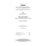 خرید و دانلود نسخه کامل کتاب Fidelio