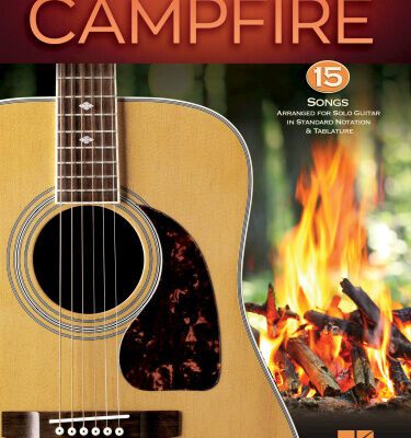 خرید و دانلود نسخه کامل کتاب Fingerpicking Campfire 15 Songs Arranged for Solo Guitar in Standard Notation and Tablature