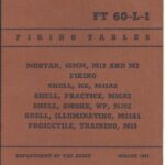 خرید و دانلود نسخه کامل کتاب Firing tables. Mortar 60 mm M19 and M2 (FT-60-L-1)