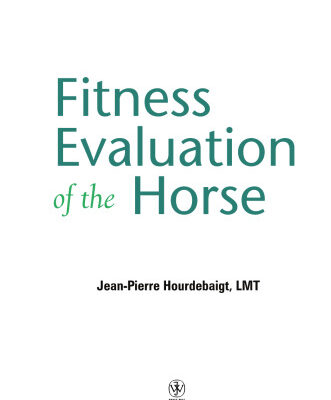 خرید و دانلود نسخه کامل کتاب Fitness Evaluation of the Horse