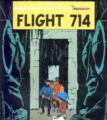 خرید و دانلود نسخه کامل کتاب Flight 714 (The Adventures of Tintin 22)