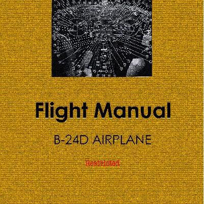 خرید و دانلود نسخه کامل کتاب Flight manual B-24D airplane