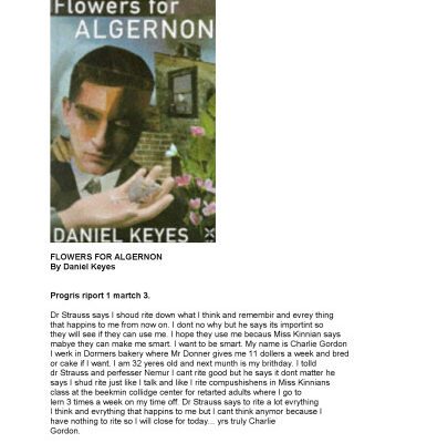 خرید و دانلود نسخه کامل کتاب Flowers for Algernon