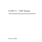 خرید و دانلود نسخه کامل کتاب Fluent 6.1 UDF Manual