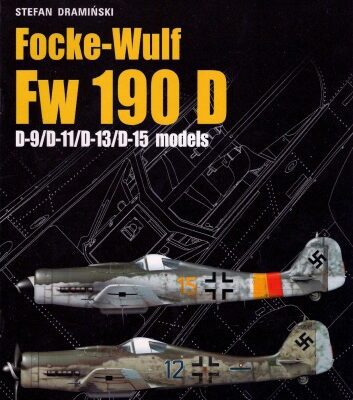 خرید و دانلود نسخه کامل کتاب Focke-Wulf Fw 190D D-9 D-11 D-13 D-15 models (Top Drawings)