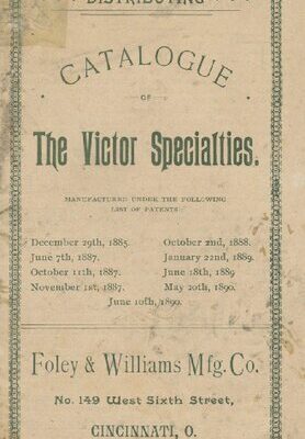 خرید و دانلود نسخه کامل کتاب Foley & Williams Mfg. Co. – Catalogue of the Victor Specialties 1890