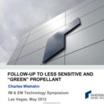 خرید و دانلود نسخه کامل کتاب Follow-up to less sensitive and green propellant
