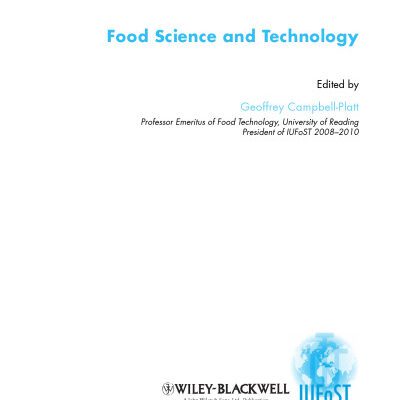 خرید و دانلود نسخه کامل کتاب Food Science and Technology