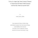 خرید و دانلود نسخه کامل کتاب For the Love of Right Angles: Bedan Archetypes of Ethnicity as a Mystical Map of the Human Condition Integrated in the One, Holy, Catholic and Apostolic Church [PhD thesis]]