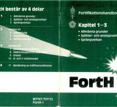 خرید و دانلود نسخه کامل کتاب Fortifikationshandbok. FortH 1