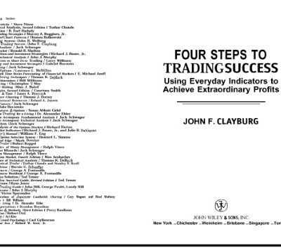 خرید و دانلود نسخه کامل کتاب Four Steps to Trading Success: Using Everyday Indicators to Achieve Extraordinary Profits