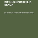 خرید و دانلود نسخه کامل کتاب Franz Benda und seine Nachkommen